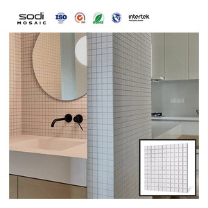 Mosaïque de céramique émaillée en porcelaine <span class=keywords><strong>rouge</strong></span> mat piscine carrée extérieure utiliser des carreaux de <span class=keywords><strong>brique</strong></span> de couleur pure pour la <span class=keywords><strong>cuisine</strong></span> de fond de <span class=keywords><strong>cuisine</strong></span> - Product Image 2