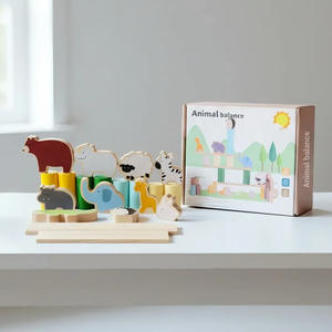 Jouet interactif parent-enfant <span class=keywords><strong>en</strong></span> <span class=keywords><strong>bois</strong></span> pour enfants, perles d'équilibre d'<span class=keywords><strong>action</strong></span> de réflexion, animaux, âges 4-6 - Product Image 6