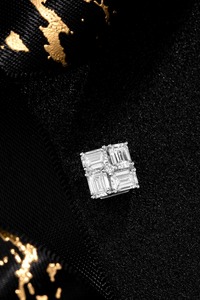 จี้เพชรทรงเหลี่ยมมรกต 0.908 กะรัต ทองคำขาวแท้ 14K คลาสสิก พร้อมสร้อยคอ |   จี้เพชรทรงเหลี่ยมมรกตที่สร้างขึ้นในห้องปฏิบัติการ - Product Image 3