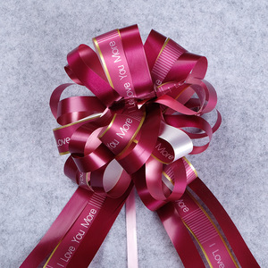 ขายส่งพนมเปญมือวาดหลายสีขนาดต่างๆริบบิ้นดึงดอกไม้สำหรับตกแต่ง - Product Image 4