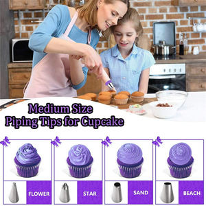 Bộ dụng cụ làm bánh bán chạy nhất 492 món, dụng cụ trang trí bánh kem, bánh cupcake, dành cho gia đình - Product Image 3