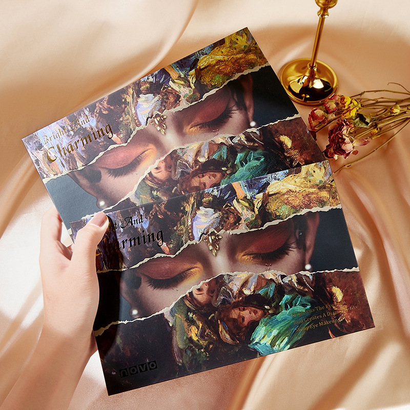 Индивидуальная Высокая пигментная торговая марка, косметика, макияж, тени для век, палитра от производителя