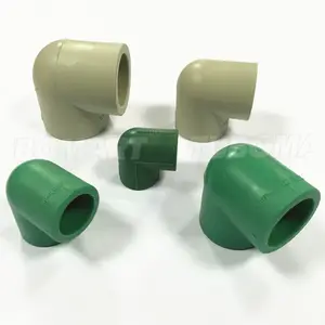 Perlengkapan pipa plastik OEM TUBOMART untuk pipa air PPR konektor manufaktur fitting katup kuningan untuk PPR