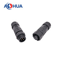 AOHUA M12 2 3 4 5 6 7 8 broches assemblage fil de signal mâle femelle prise étanche câble connecteur