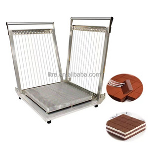 Nouveau Grand Coupe-Block Manuel <span class=keywords><strong>Chinchin</strong></span> pour Beurre, Fil de Guitare, Acier Inoxydable de Qualité Alimentaire pour Chocolat - Product Image 2