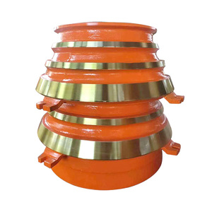 Pièces de concasseur à cône durables pour installation de concassage de pierres, manteau et concave à haute résistance à l'usure - Product Image 3