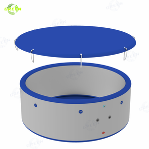 Màu Xanh Lá Cây Thương Mại Tùy Chỉnh Ngoài Trời Xách Tay Drop Stitch DWF Trẻ Em Người Lớn Bền Inflatable Nước Bơi Lớn Hồ Bơi Bơm Hơi - Product Image 6