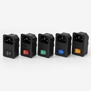 <span class=keywords><strong>3Pin</strong></span> IEC320 C14 modul Inlet Plug pria modul Soket Daya dengan Plug 5A saklar sekering pria soket daya 10A 250V untuk peralatan Lab - Product Image 6