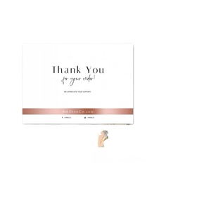 Mới đến tùy chỉnh thiết kế thiệp chúc mừng-Đầy đủ màu sắc kỹ thuật số 'cảm ơn' nhãn độc quyền mới đến đầy đủ màu sắc tùy chỉnh thiết kế - Product Image 1