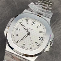 Großhandelspreis 40mm Herrenuhr PPF Fabrik Ultradünne 7,9mm Mechanische Uhr Saphir 904L Edelstahl Leuchtende Uhr