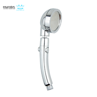 Pommeau de douche à charbon actif à 3 fonctions SPA 400 GPD Ioniseur pour usage domestique dans les hôtels Filtre à eau manuel en plastique