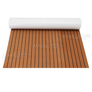 3Color Self-Adhesive EVA <b>Foam</b> Marine Flooring Faux Teak Decking Sheet Marine Striped Yacht Mat Vehicle <b>Pad</b> Deck Mat for Boat - Product Image 5