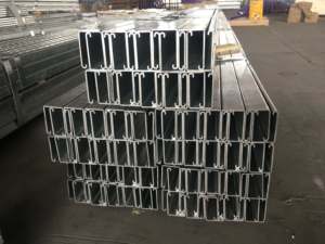 Profilés en C en acier prégalvanisé 41x62 pour la protection sismique et les supports sismiques - Fabricant professionnel - Product Image 5