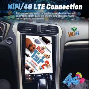 Radio Android 13 de 8G+256GB para Ford Mondeo Fusion MK5, Sistema Multimedia 2013-2019, GPS, Navegador, Unidad Principal, Reproductor de Audio y Video Estéreo para Auto Tesla - Product Image 4