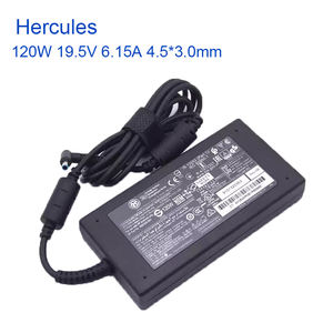 Cargador/Adaptador de Corriente para Portátil de 120W 19.5V 6.15A 4.5*3.0mm para <span class=keywords><strong>HP</strong></span> ENVY <span class=keywords><strong>15</strong></span>/17 <span class=keywords><strong>Omen</strong></span> <span class=keywords><strong>15</strong></span>, Adaptador para Portátil HSTNN-LA25 710415-001 - Product Image 1
