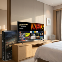 Téléviseur LED intelligent Google TV 4K UHD de 65 pouces avec Dolby Vision pour affichage en chambre d'hôtel