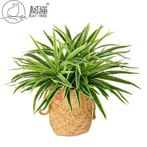 Piezas de bonsái chino, césped sintético, follaje de manojo Artificial para decoración de jardín - Product Image 4