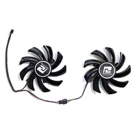 85MM 4PIN Fan FDC10U12S9-C kipas GPU untuk PowerPower RX 6700XT 6600XT 6600 Graphics RX 5700XT 5600XT 5500XT grafis