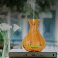 Diffuseur d'huiles essentielles grain de bois, diffuseurs d'aromathérapie pour huiles essentielles et humidificateurs