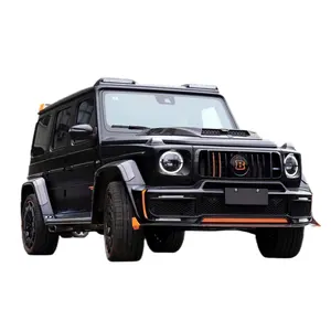 B900 Rocket Style Dry Carbon Fiber Front lip diffuser Spoiler grill mirror Body Kit for Mercedes-Benz G-Class G63 W464
