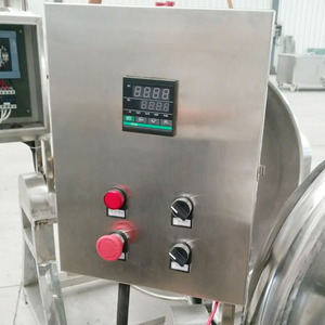 Thép không gỉ nghiêng scraper thực phẩm công nghiệp Mixer nấu ăn nồi hơi trọng ấm đun nước trộn trọng ấm đun nước với khuấy - Product Image 5