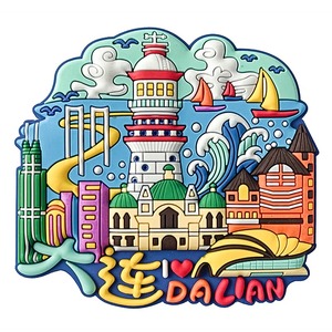 Imanes de Refrigerador Personalizados de Alta Calidad con Diseños de Ciudades del Mundo, Recuerdos Turísticos de PVC, Imanes de Goma Personalizados para Refrigerador - Product Image 3
