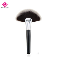 Ensemble de Pinceaux de Maquillage Professionnel de Luxe 40 Pièces, Marque Privée, Logo Personnalisé, Brosses Noires