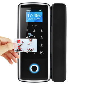 Văn phòng thông minh Điện Bolt từ Keyless kỹ thuật số sinh trắc học Vân Tay cửa kính khóa Wifi RFID mật khẩu tùy chọn lưu trữ - Product Image 2