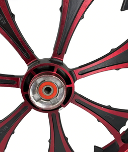 Nouvelles roues de rechange pour moto de rue SUZUKI GN125 GN150 GN200 GN250, moyeu en alliage d'aluminium anodisé à 7 rayons, garantie 1 an - Product Image 2