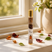 Coffret de Présentation Eau de Parfum Unisexe Cylindre Brillant Ivoire Perle pour Soirée Anniversaire, Parfum Longue Durée