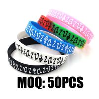 Bracelets en Silicone pour enfant, accessoires pour les chaussures à croco, breloques, cadeaux de fête, ajustable, avec trou