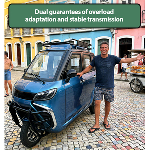 Nuevo Diseño, Triciclo de Pasajeros con Techo Cerrado de 200cc, Motocicleta de Gasolina Tipo Tuk Tuk, Taxi de 3 Ruedas, <span class=keywords><strong>Precio</strong></span> de Fábrica - Product Image 5