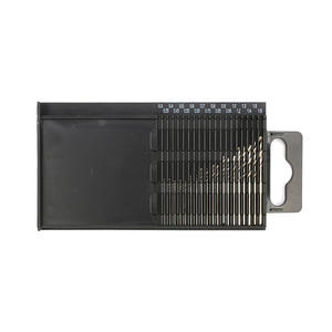 Ensemble de 20 mini-forets en acier rapide (0,3-1,6 mm) à usage polyvalent, fournis en boîte - Product Image 4