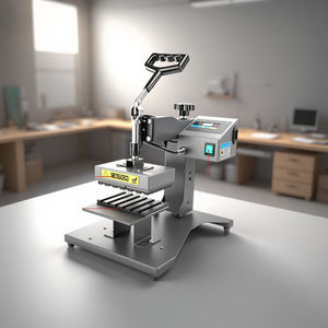 Máquina de transferencia de calor de transferencia manual 25*30 Prenda Plancha plana digital Prensa de calor Ventas directas de fábrica - Product Image 1