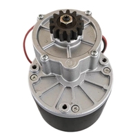 Motor DC Brushed Gear 400W 24V untuk Forklift, Pallet Jack Elektrik, Meja Angkat Gunting, Penggunaan Peralatan Rumah Tangga & Kipas