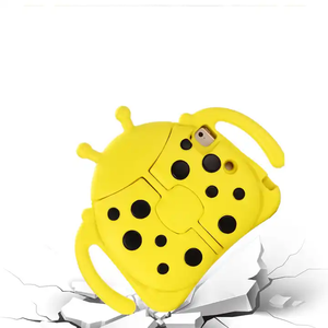 Cho Apple <span class=keywords><strong>iPad</strong></span> <span class=keywords><strong>Mini</strong></span> 1/2/3/<span class=keywords><strong>4</strong></span>/5 trẻ em trẻ em Silicone trường hợp chống-fal đứng Vỏ khung mềm chống sốc máy tính bảng đứng Bìa trường hợp - Product Image 4