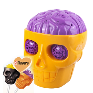 Preventa de dulces de <span class=keywords><strong>Halloween</strong></span> (disponible en septiembre y octubre) <span class=keywords><strong>ChupaChups</strong></span> Candy 15g * 50PCs Piruletas de calavera dulces piruleta - Product Image 5
