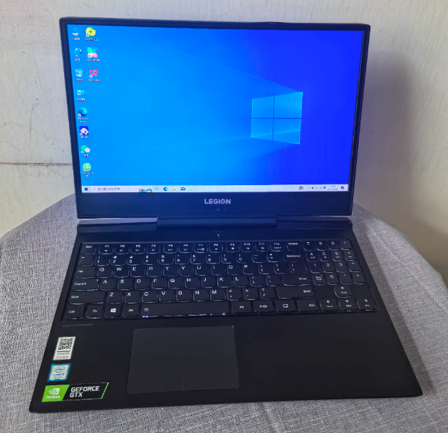 Wholesale Price Used Lenavo Gaming Laptop Second Hand Leno-vo Legion Y7000P I5 9300H 16+512G Notebook for Game