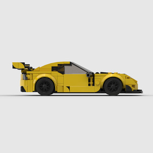 Modèle <span class=keywords><strong>de</strong></span> véhicule d'ingénierie en plastique ABS à succès avec aile arrière mobile, ensemble <span class=keywords><strong>de</strong></span> blocs <span class=keywords><strong>de</strong></span> construction, cadeau pour enfants, blocs <span class=keywords><strong>de</strong></span> construction DIY - Product Image 3