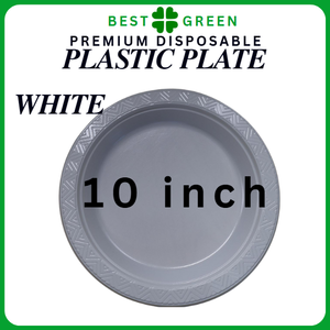 Assiettes jetables en plastique | 6 ", 7", 9 ", 10" | Rond | Texturé | Uni | Coloré | Personnalisable | Qualité | Durable | Élégant - Product Image 4