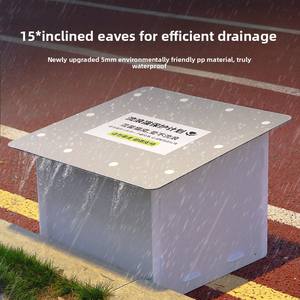 Waterdichte <span class=keywords><strong>Outdoor</strong></span> Kattenhuis Voor Alle Weersomstandigheden Met Dik Pp-Materiaal Voor Gebruik Binnenshuis Geïsoleerd Onderdak Voor Zwerfkatten - Product Image 3