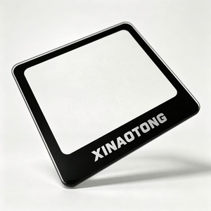 Factory Custom Black Glass Faceplate Cover Touch Keypad Display <b>Window</b> M Power Left Right Leaf Pvc Pet Adhesive - Product Image 1