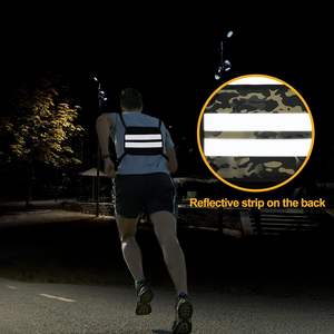 YEVHEV Bolsa de pecho unisex de 14 pulgadas con hombros ajustables, mochila ligera para senderismo con bolsillo interior con cremallera - Product Image 5