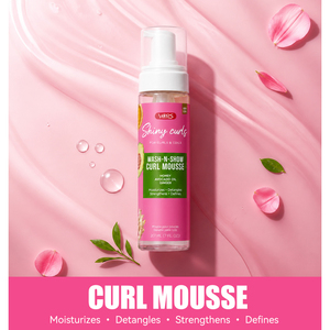 Mousse Professionnelle Coiffante pour Boucles 207ml – Volume, Anti-Frisottis, Hydratation pour Cheveux Texturés – Fournitures de Salon de Beauté en Gros - Product Image 1