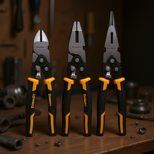 DeWalt <b>Pliers</b> <b>Set</b> 3 Piece With Ergonomic Handles For Precision Work - Product Image 3
