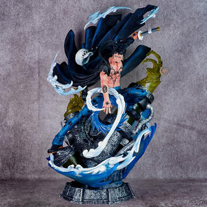 Vente en gros Grande taille 46cm PVC Anime Action Figure Toy Trafalgar D. Statue de loi sur l'eau Modèle One Pieces <span class=keywords><strong>Manga</strong></span> Collectible Statue - Product Image 4