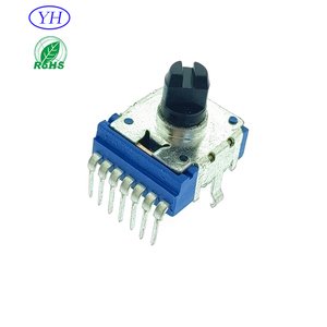โพเทนชิโอมิเตอร์แบบหมุนแนวนอนคุณภาพสูง 7 ขา รุ่น a103 10K 50k 100k 11 มม. แบบสเตอริโอ 1k 5k 10k 20k 50k ยี่ห้อ Alps สำหรับปรับระดับเสียง - Product Image 5