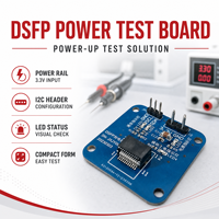 Carte de test RITARHAOTION DSFP avec interface I2C pour l'intégration de systèmes personnalisés et les tests de burn-in des modules émetteur-récepteurs