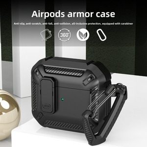 เคสสำหรับ Apple AirPods Pro 3 ป้องกันการสูญหาย กันกระแทก ป้องกันรอบด้าน ฝาครอบหูฟัง - Product Image 2
