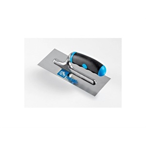 AUSONIA 28x12 cm SMOOTH FUSION M RUBBER <b>TROWEL</b> DIY Industrial Plastic Blade Squared and Cornered <b>Plaster</b> <b>Trowel</b> - Product Image 2